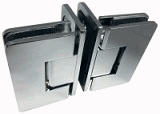 Bisagra Premium Heavy-Duty Doble en T 718.1s M-C p-Mont. Simple  Cromo Brillante