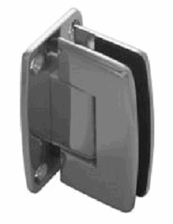 Bisagra Muro Cristal Inova Niquel Satinado