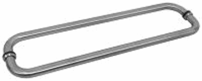 Jaladera Tubular Doble 18  Satinado
