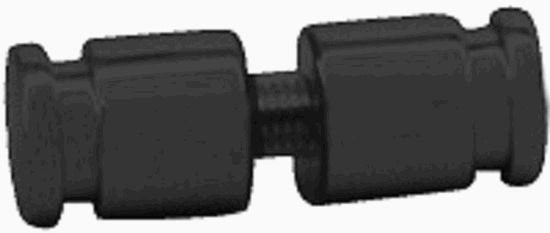 Jaladera De Boton 1 Th01 Negro Mate