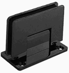 Bisagra OPCION M-C Para 10mm. Negro Mate