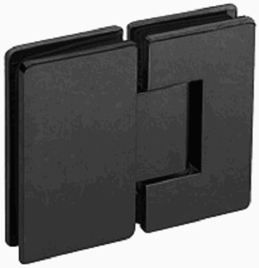 Bisagra OPCION C-C 180 grados 10mm Negro Mate