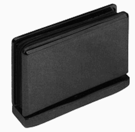 Bisagra OPCION Pivotante Piso Techo Negro Mate