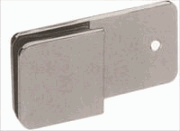 Clip OPCION a 180 grados Muro Ac. Inox. 304 Satinado