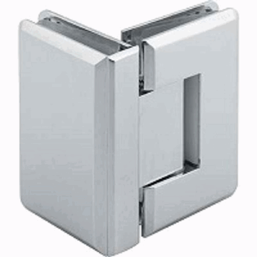 Bisagra ZAMAK Stilo C-C 90 grados 10mm Cromo Brillante