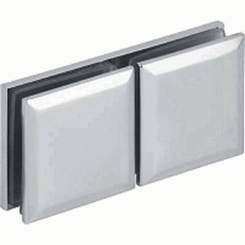 Clip ZAMAK Stilo a 180 grados Cristal Cristal Niquel Satinado