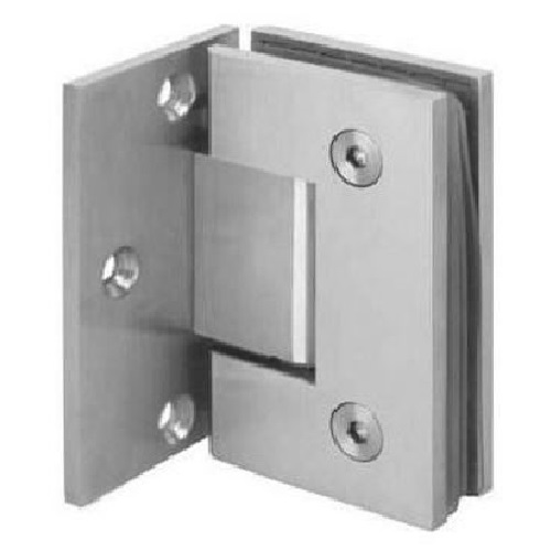 Bisagra STILO M/C p/montaje simple Ac. Inox. 304 Negro Mate