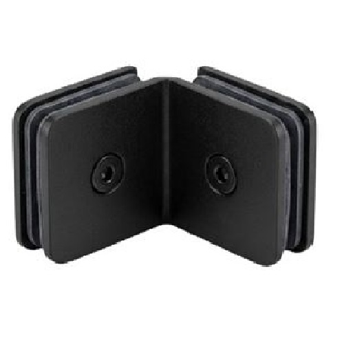 Clip STILO a 90° Ac. Inox. 304 Negro Mate