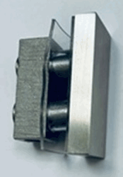 Adaptador Cristal-Cristal p- Cancel Slider  Ac. Inox. 304 Satinado