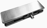 Soporte DGPT 30 para batiente  herraje y tapa acero inoxidable satinado