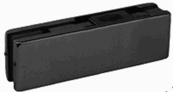 Herraje OPCION Inferior Ac. Inox. Negro Mate