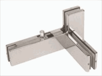 Soporte OPCION Triple P-Antepecho Izquierdo Tipo L Ac. Inox. Satinado