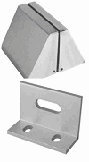 Juego de Angulos Titan c-tornillos y tapas acabado Ac. Inox. Satinado
