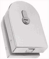 Cerradura De Piso Elite Acero Inox. Satinado