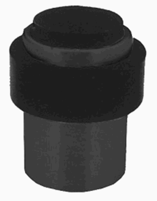 Tope de Puerta Acero Inoxidable Negro Mate