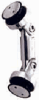 Conector Cristal Cristal Articulado 60mm. Ac. Inox