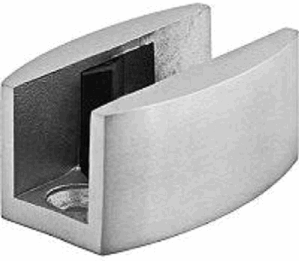Guia de piso de acero inox 304