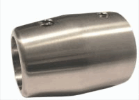 Conector Final A Muro Ac.Inox 304 1 Tubo