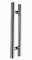 Jaladera Tipo H 1250mm. Diam 25mm.Ace. Inox.