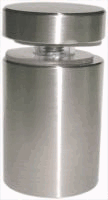 Separador de 38mm para cristal 10-12mm  para tornillo de 3-8  acero inox