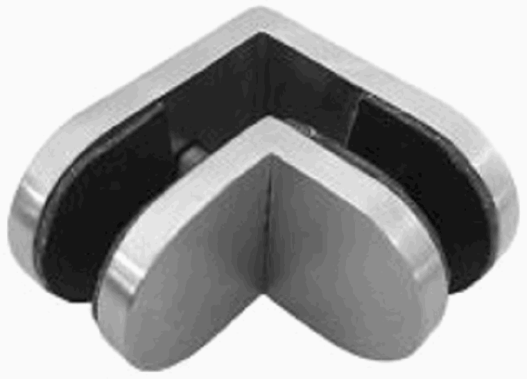 Conector C-C 90 grados sin saque cristal 9.5-12.7 mm  acero inox 304