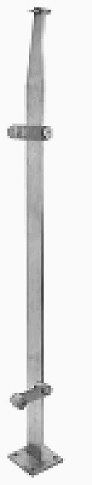 Barandal Tipo Solera Simple Acero Inoxidable