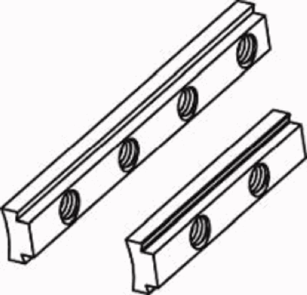 Placas de conexion para riel 2 pcs SPZ-A