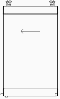 Panel intermedio delizable