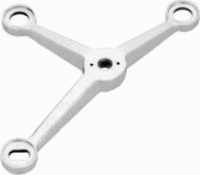 Araña 3 Brazos 220 Ac. Inox 304 Satinado