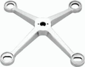 Araña 4 Brazos 220 Ac. Inox.304 Satinado