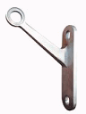 Araña Costi-Placa 1 Brazo Izq. Ac.Inox. 304 Satinado