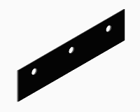 Empaque de no asbesto para Angulo de costilla de 300 mm