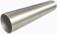Tubo de 1 cal. 16 linea Elite  acero inox 304 satinado  tramo corte