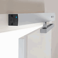 Cierrapuertas Automatizados EC TURN GEZE para puertas batientes.