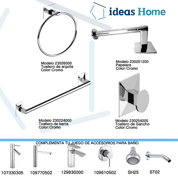 Juego De Accesorios Para Ba-O Linea Classic