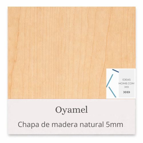 CHAPA DE MADERA NATURAL 5 MM COLOR OYAMEL