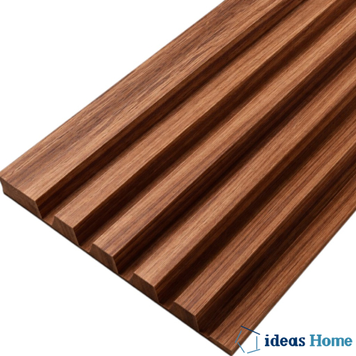 PANEL DE PARED WPC WALL NUT COLOR NOGAL 169 x 24 x 2900 CAJA CON 14 PIEZAS