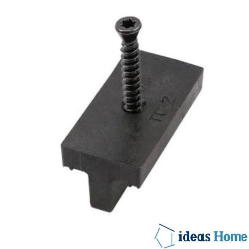 SISTEMA DE CLIP DE T PARA BASTIDOR DE METAL, CAJA 250 PZAS 2 KG
