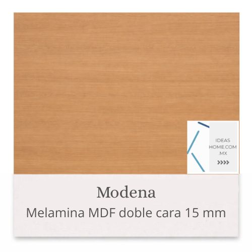 MELAMINA MDF 15 MM DOBLE CARA COLOR MODENA