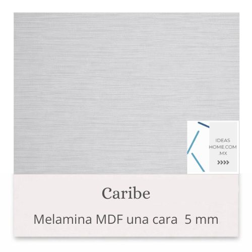 MELAMINA MDF 5 MM UNA CARA COLOR CARIBE