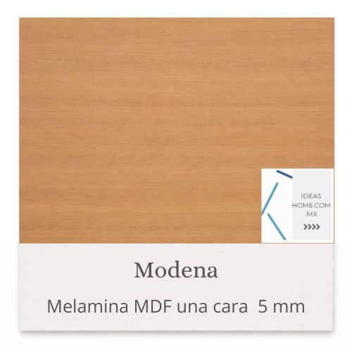 MELAMINA MDF 5 MM UNA CARA COLOR MODENA