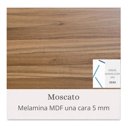 MELAMINA MDF 5 MM UNA CARA COLOR MOSCATO