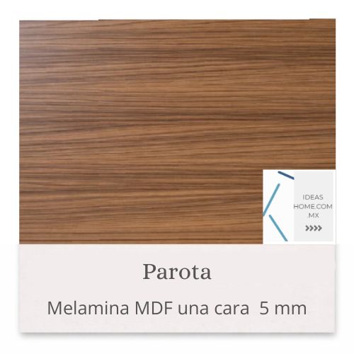 MELAMINA MDF 5 MM UNA CARA COLOR PAROTA
