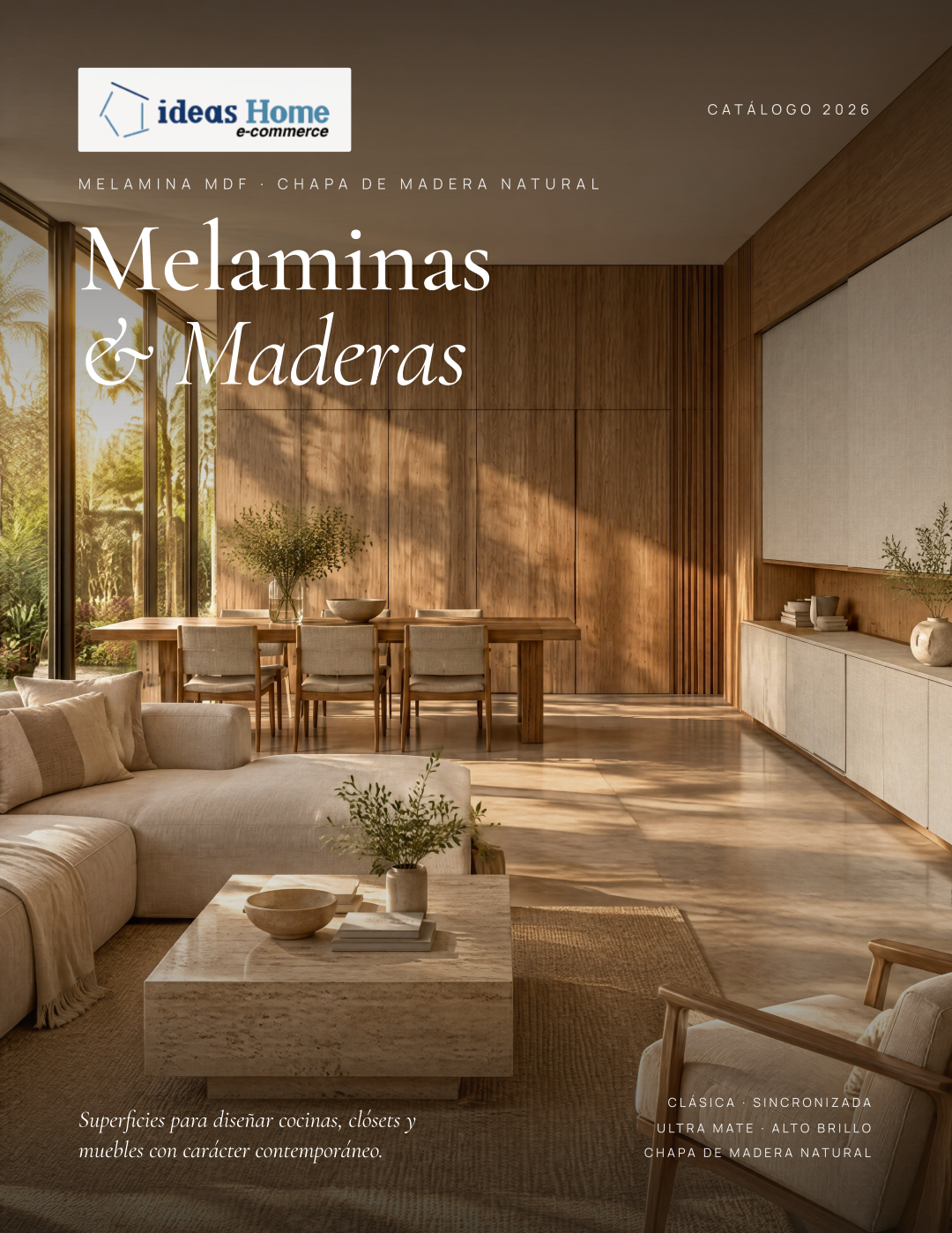 Catálogo de Melamina Ideas Home - PDF